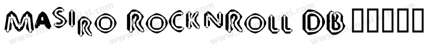 Masiro RocknRoll DB字体转换